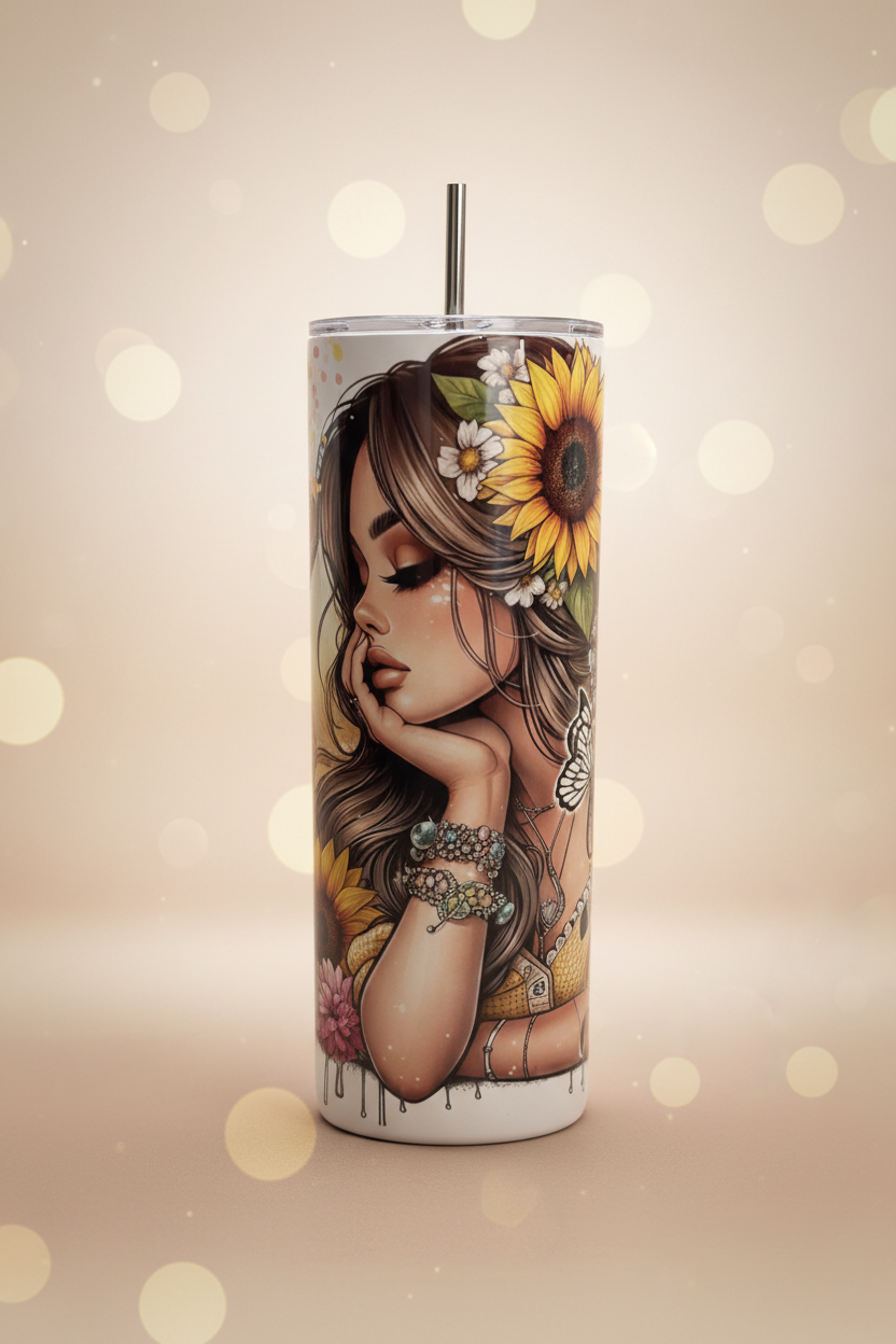 Tumbler 20 oz - Todo lo puedo en Cristo que me fortalece