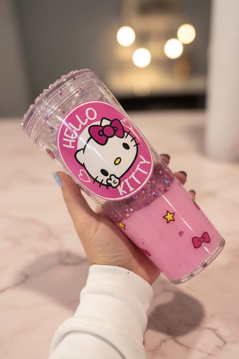 Tumbler - Logo Hello Kitty Circular
