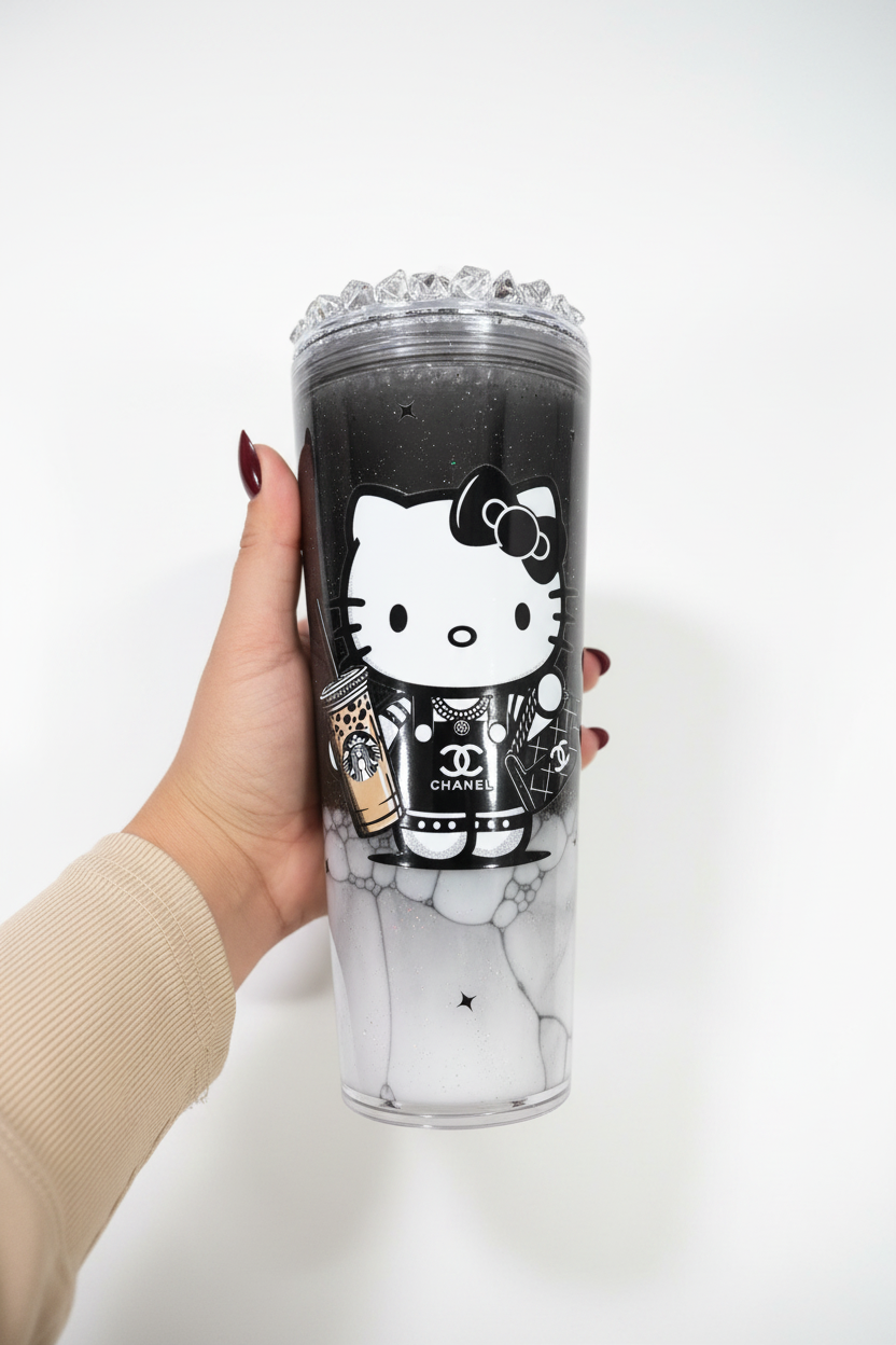 Tumbler personaje vista completa