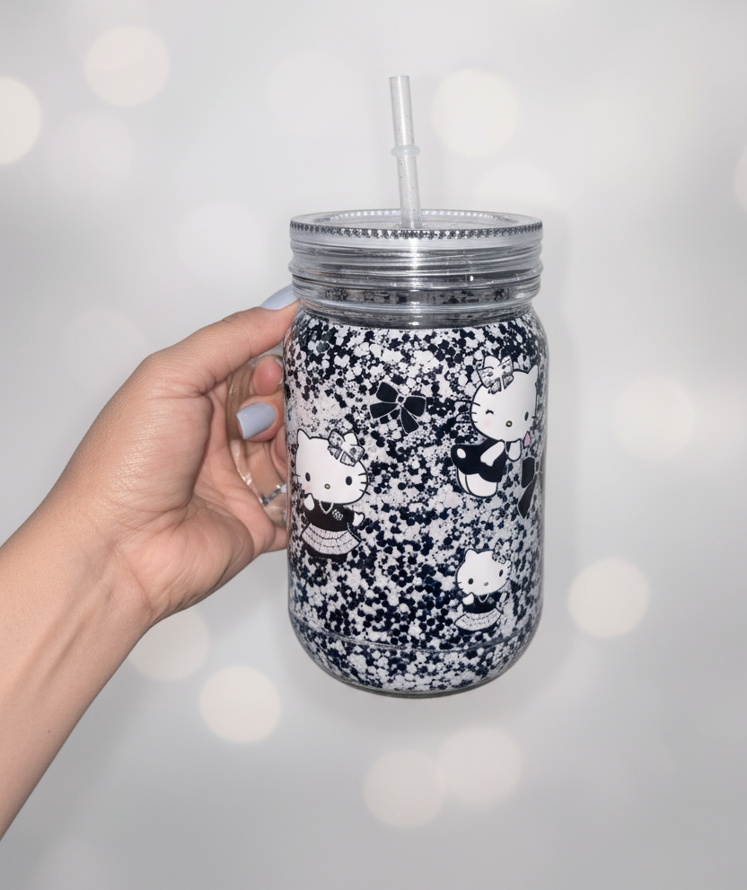Vaso Snow Globe Hello Kitty 20oz