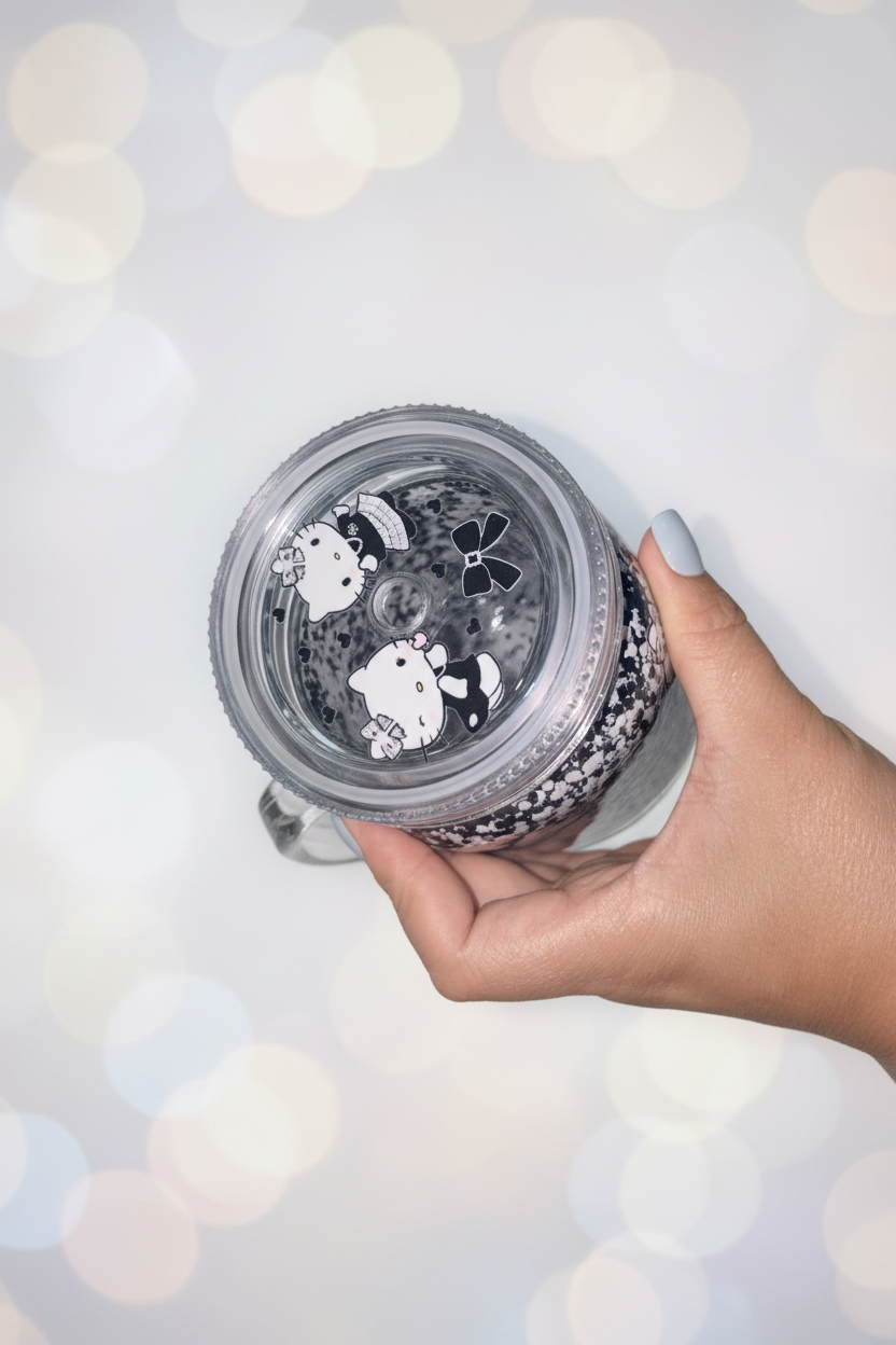 Vaso Snow Globe Hello Kitty 20oz
